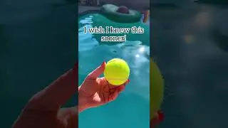 Easy way to keep the pool clean! 