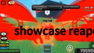 showcase reaper/killstreak swords fighting legacy