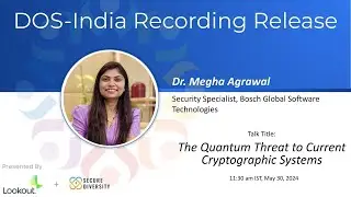 The Quantum Threat to Current Cryptographic Systems, Megha Agrawal