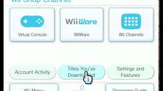 The Wii Shop Channel but it's undergoing maintenance