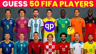 Can You Guess These 50 FIFA World Cup 2026 Players? 🏆 | Ultimate Football Quiz | Quizplay 