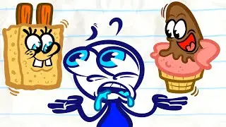 Pencilmation Crew Fart Competition!? In Toot To Boot Animation | Cartoons | Pencilmation
