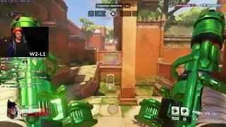 Overwatch 2 Rank 1 Tank Player GURU Destroys Whole Enemy Team As Mauga