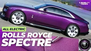 Rolls-Royce Spectre: All Electric Luxury Car Super Coupé