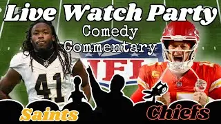 Live Stream Watch Party Saints at Chiefs | Monday Night Football