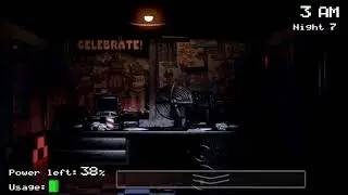 FNAF night 7 strategy