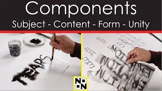 Components - Subject, Form, Content, Unity - Two Words
