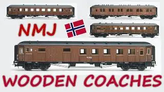 New Addition - NSB Wooden Coaches - Era I-III - NMJ Topline - 2024 release