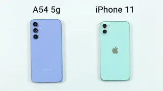 Samsung A54 vs iPhone 11 Speed Test