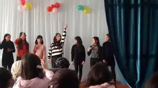 Namangan shaxri 56 maktab 7a sinf qizlaridan yangi yıl raqsi