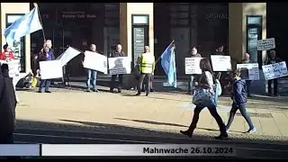 Mahnwache für Frieden und Freiheit