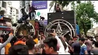 Sairas Dj VS Mahakal Dj Full Comparison On Ganpati Visarjan Roadshow 🔥🔥