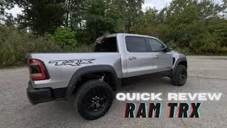 IS THE  RAM TRX THE KING OF THE HALF-TON PICKUP TRUCKS QUICK REVIEW‼️ #carreview #ram #trx