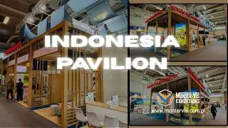Take a closer look at the stunning Indonesia Pavilion at ITB 2026, expertly built by Monter-vis.