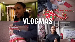 VLOGMAS | wrap christmas presents with me