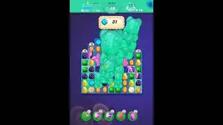 Candy Crush Soda Saga Level 2254 Get 3 Stars, 2 Moves Completed