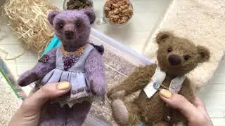 Набивка опилками мишки Тедди / Stuffing sawdust Teddy Bear