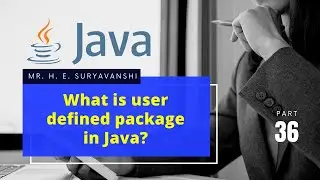 What is user defined package in Java? (36) || #Java Programming