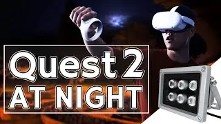 Oculus META Quest 2 top tips to play in the dark w/ perfect tracking - IR illuminator