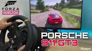 Porsche 911 GT3 - Forza Horizon 4 - Xbox Series X + Thrustmaster TX #forzahorizon4 #xboxseriesx
