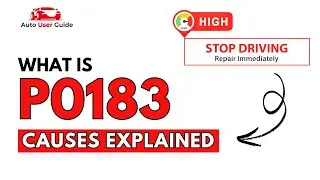 What is P0183 : Engine Error Code Causes Explained
