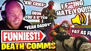WARZONE DEATH COMM COMPILATION! (RAGE/FUNNIEST MOMENTS)