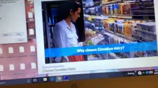 Canadian dairy ad has BSOD