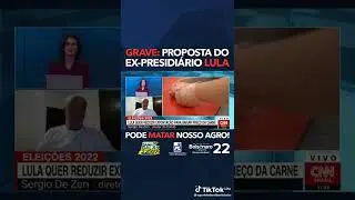 Grave: proposta do Ex-presidiário Lula.....Pode Matar Nosso Agro!!!!!