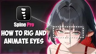 👁️Tutorial About How To Animate Eyes. Spine Pro 2d.👁️
