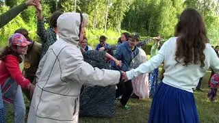 хоровод-игра - ВЬЮН (Иван Купала) Родники Удмуртия 2017 HD