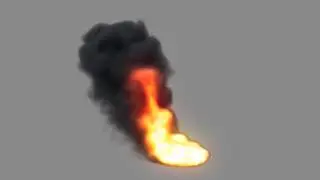 Maya smoke from fire Res50