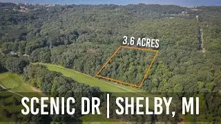 $69,900 - Golf Course Frontage! | 3.6 Acres | Scenic Dr, Shelby, MI - Century 21 Trophy Class