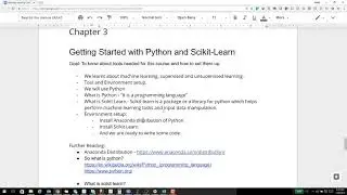 Chapter 3 Getting Started with Python and Scikit Learn