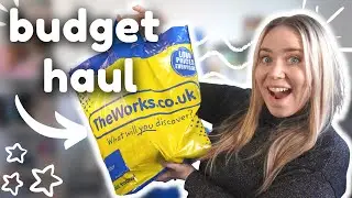 Unbelievable Art Supply Haul from The Works | you won't believe the bargains!