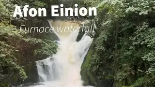 Afon Einion - Furnace Waterfall