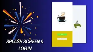 UI Design | Login Screen | Splash Screen | Coffee point | Tea Point | Flutterflow | Flutter | UI |