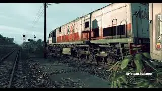 CC20196 + rangkaian kereta SS NG