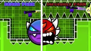 Я усложнил Demon park до НЕВОЗМОЖНОСТИ в Geometry dash