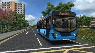 🚍 [ OMSI 2 ]  yorkshire counties 3.0 Ligne X75 ➡ Eversham  Masterbus Veiling  B7RLE 2DR Ecolife/E5/G