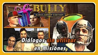 Diálogos Sin Utilizar En Misiones - Versión Beta De Bully (Parte #34)