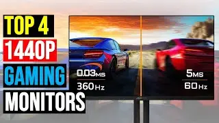 ✅ Top: 4 Best 1440p Gaming Monitors || The 1440p Gaming Monitors - Reviews