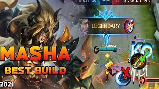 Masha new update best build 2021 Masha user LEGENDARY