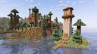 The Iron Farm & The Light House | Let's Play Minecraft | ep. 4