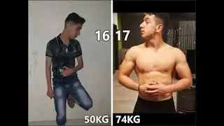 My 1 year and half Calisthenics and Gym transformation