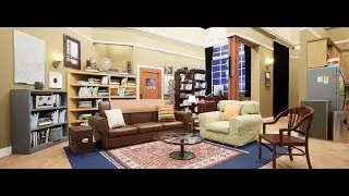 The Big Bang Theory Living Room - Unreal Engine 4 Archviz