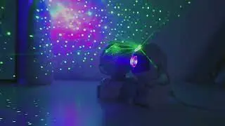 Astronaut Galaxy Star Projector Starry Night Light - Starry Nebula Ceiling Projection Lamp