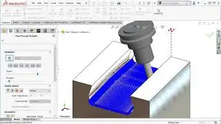 5 axis Spiral CAMWorks 2021