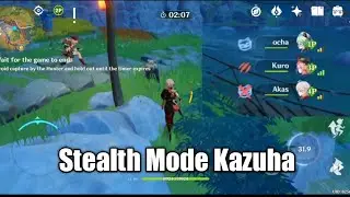 Kazuha being extremely lucky in Windtrace Event
