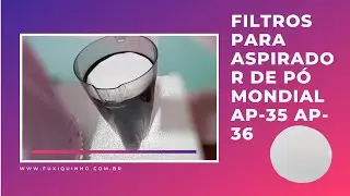 Filtros Para Aspirador De Pó Mondial Ap-35 Ap-36