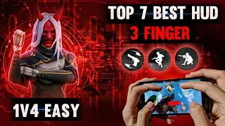Perfect 3 finger custom hud ( Top 7 custom hud) best custom hud ⚡🥶